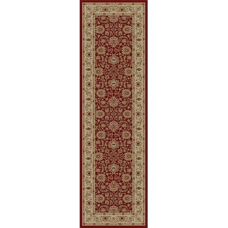 Concord Global Trading Concord Global 65502 2 ft. 2 ft. x 7 ft. 3 in. Ankara Mahal - Red 65502